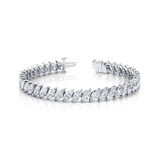 Marquise Diamond Tennis Bracelet