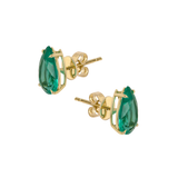 Colombian Emerald Studs