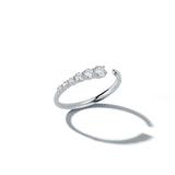 Tapered Diamond Ring - Small