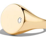 Diamond Signet Ring