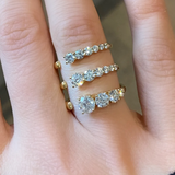Tapered Diamond Ring - Small