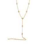 Diamond Bezel Lariat