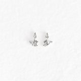 Diamond Leaves Earrings