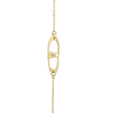 Interlocking Stirrups Bracelet - Yellow Gold