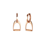 Stirrups Earrings - Rose Gold