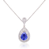 Mountain Tanzanite Pendant