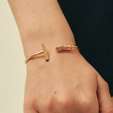 Polo Bangle - Yellow Gold