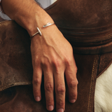 Polo Bangle - White Gold