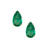 Colombian Emerald Studs
