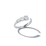 Tapered Diamond Ring - Large