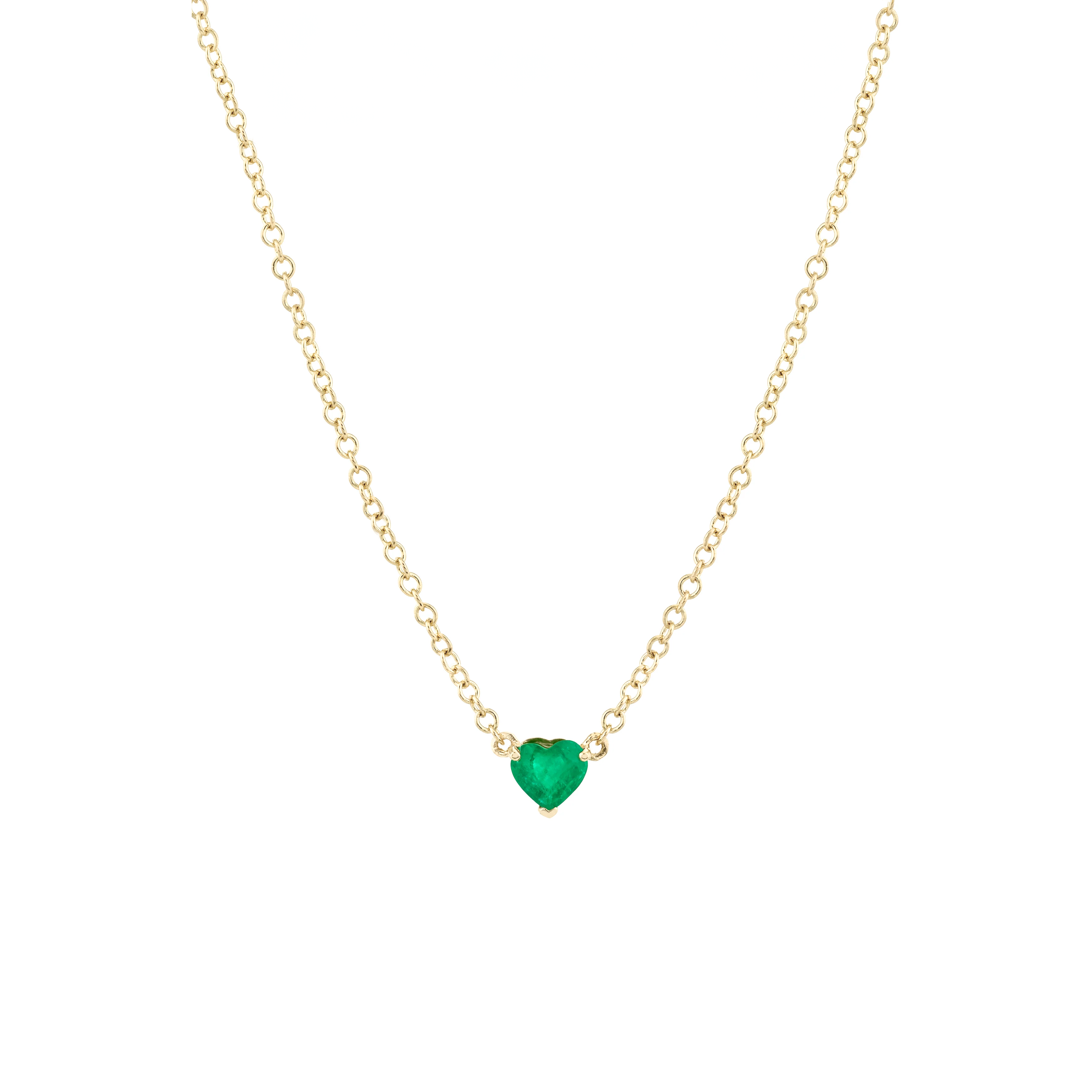Mini Love: Emerald Pendant