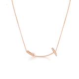 Mini Polo Necklace - Rose Gold