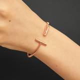 Polo Bangle - Rose Gold